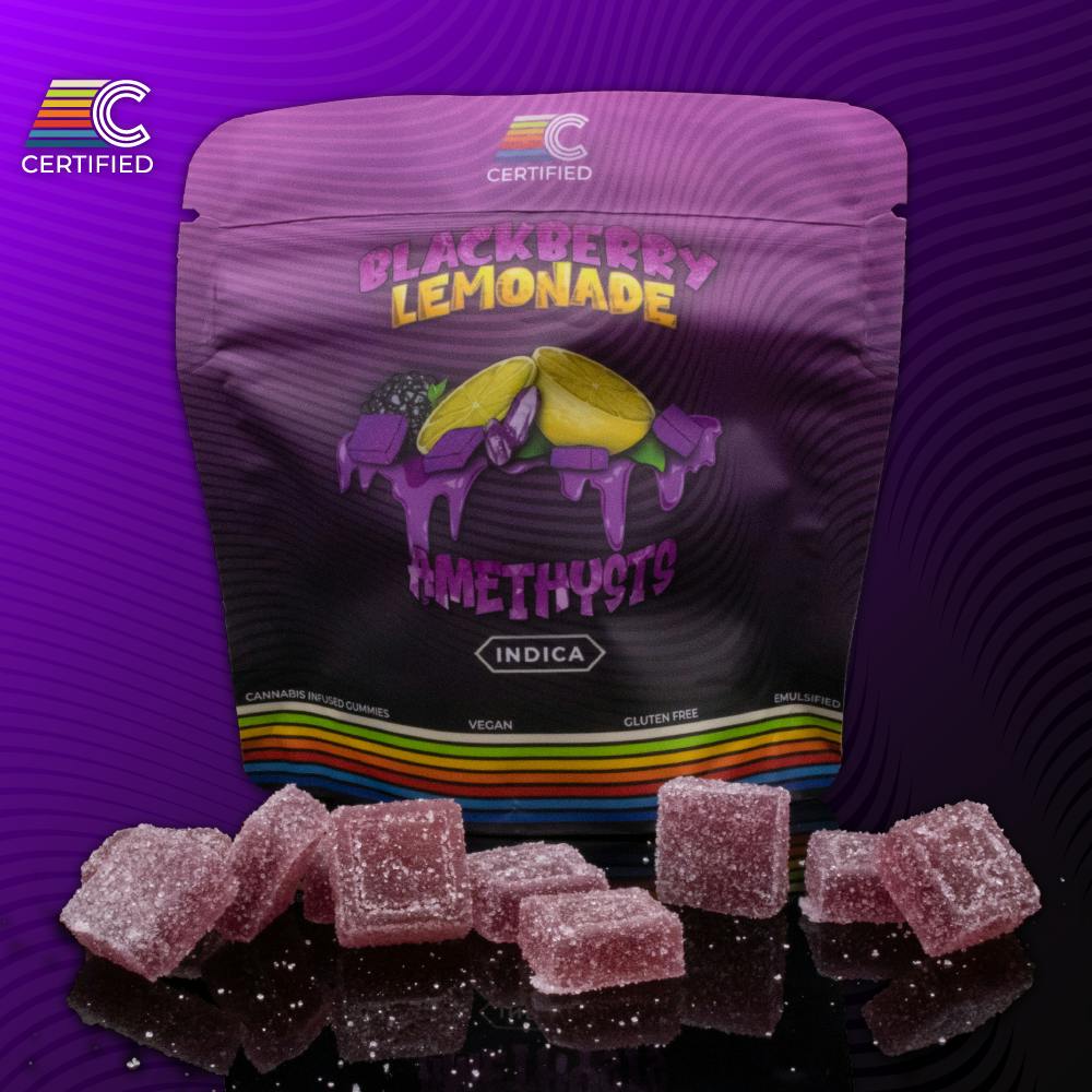 Photograph of product: Blackberry Lemonade Amethysts Gummies 400mg | 40pk - 