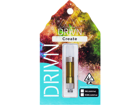 Photograph of product: Platinum Vape Create DRIVN 510 thread cartridge 1mL