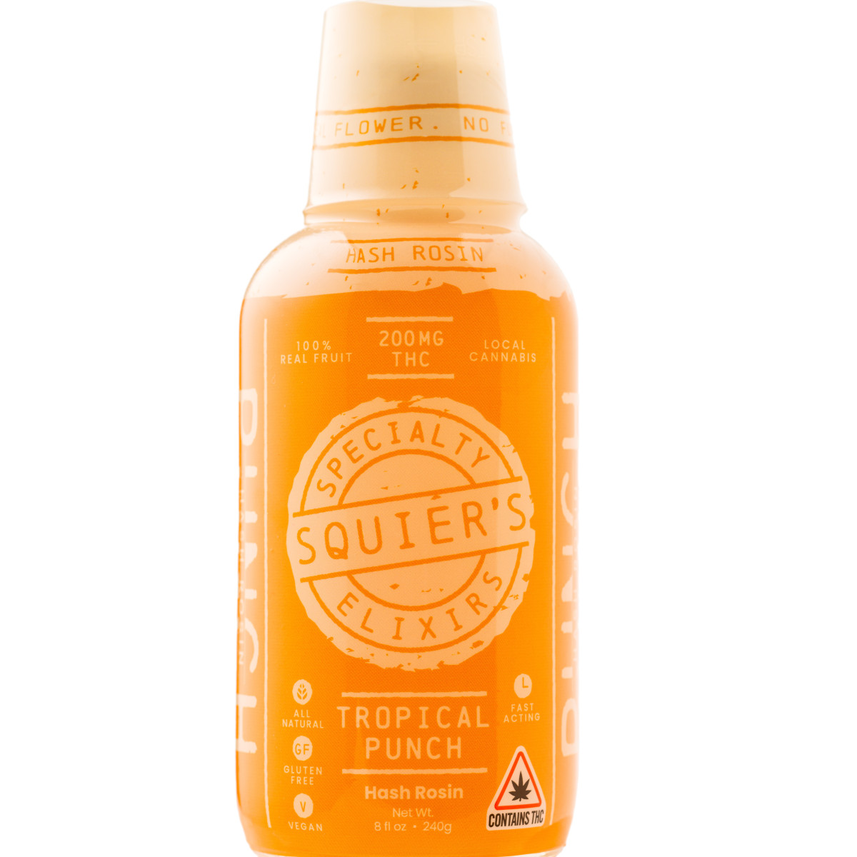 Photograph of product: Squier's: 200mg Tropical Punch au chocolat Rosin Drink