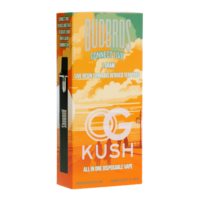 Photograph of product: Bud Bros - Live - OG Kush Disposable - 1g