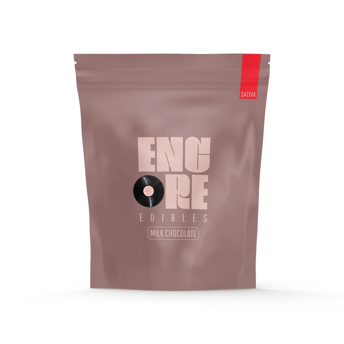 Photograph of product: Encore Edibles 10pk/100mg- Milk Chocolate Oui'd (RSO)