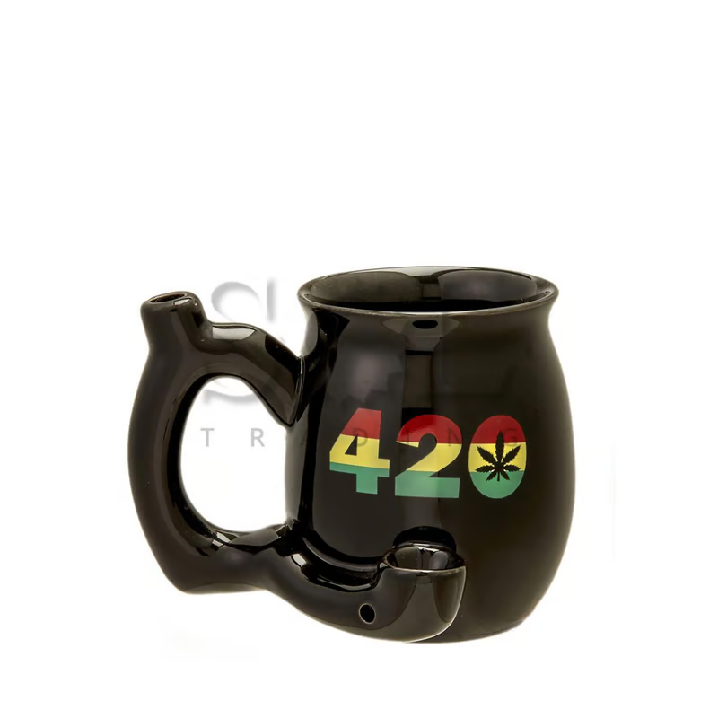 Photograph of product: Roast & Toast | Ceramic Mug | 420 Rasta | Small