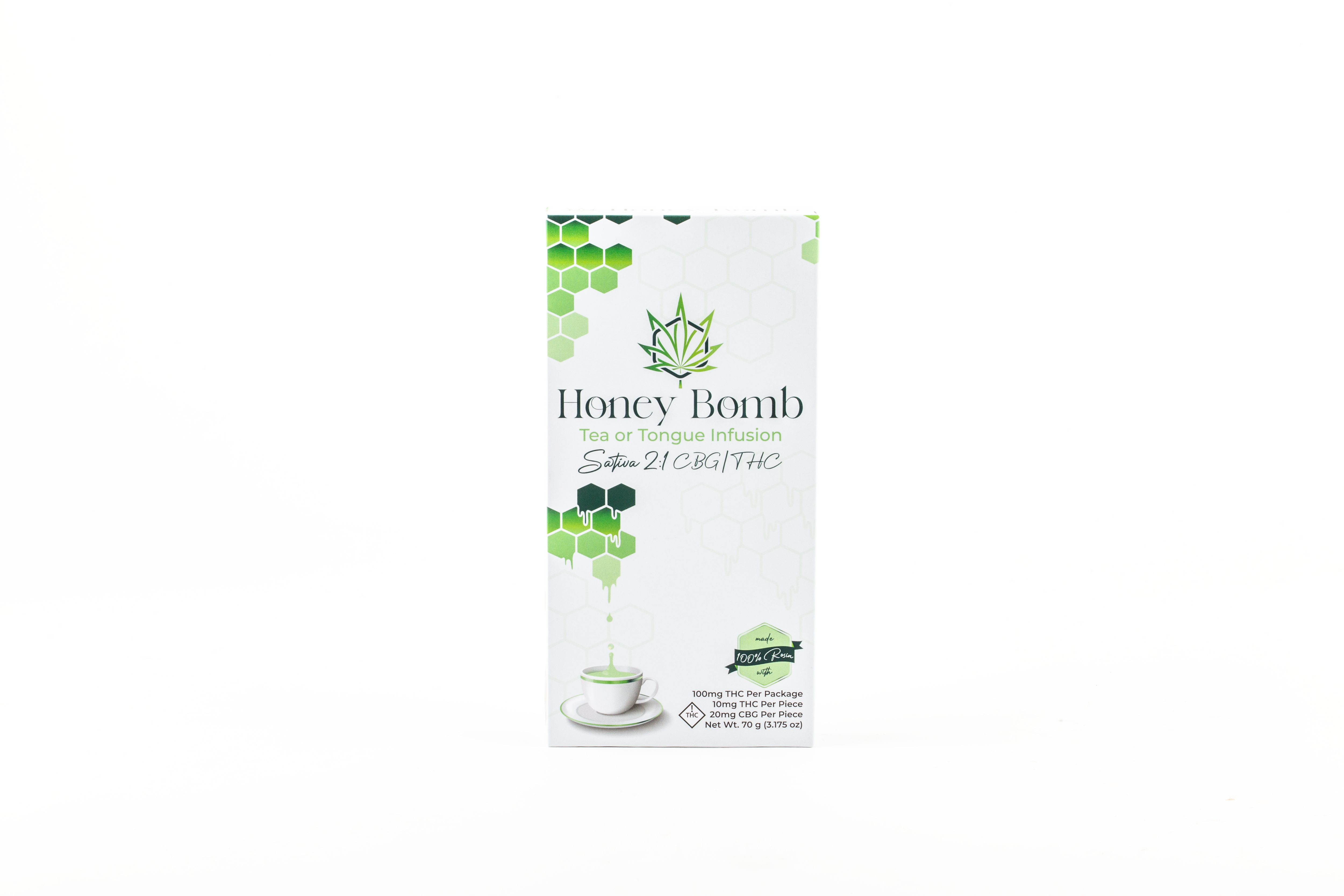 Photograph of product: HONEY BOMB Oui'd 2:1 100MG/10PK