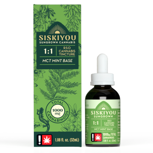 Photograph of product: Tincture | MCT Oil Mint | 1:1 1oz