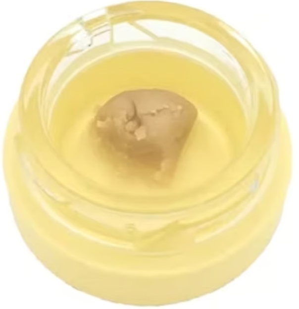 Photograph of product: Strawberry Gary 1g Premium Live au chocolat Rosin Bountiful Farms