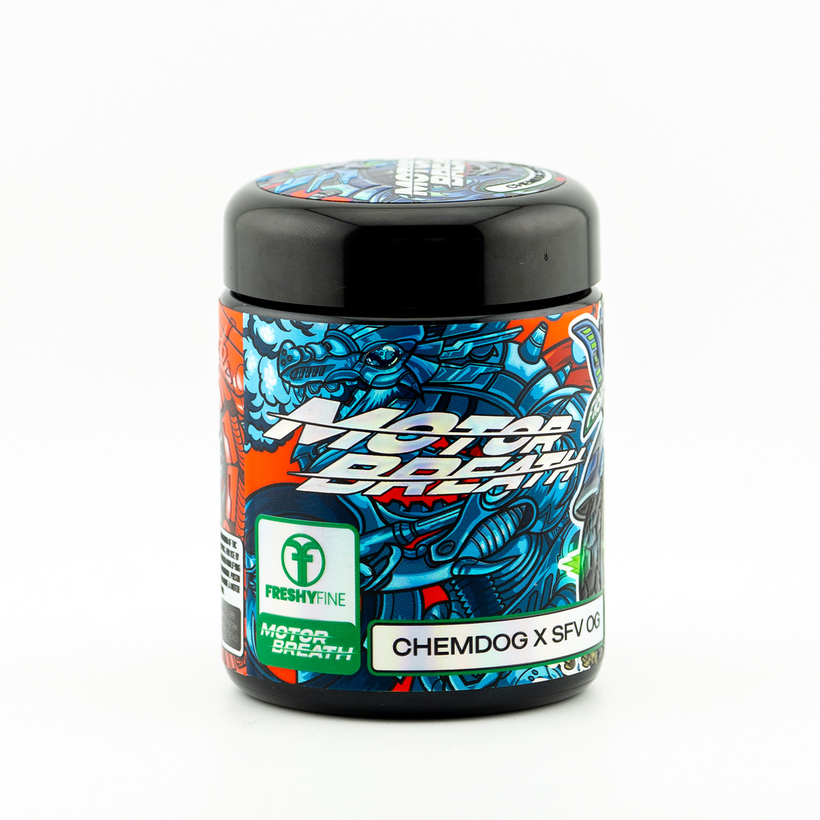 Photograph of product: Freshy Fine - 14g Prepack Jar - Motorbreath