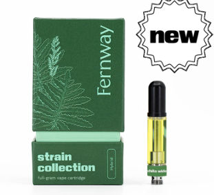 Photograph of product: Fernway | Vape | 510 Cartridge | White Widow | 1.0g