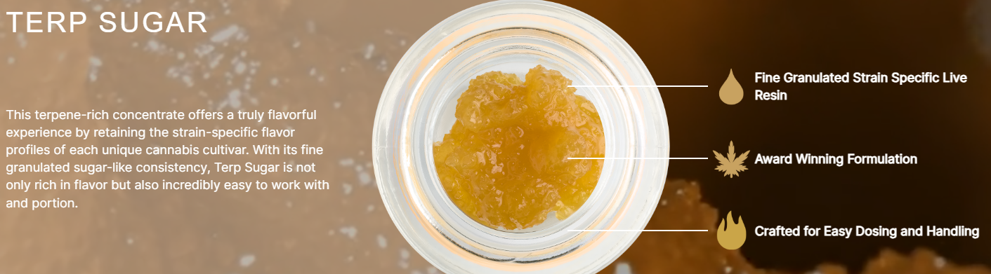 Photograph of product: Lava Cake | Terp Sugar
