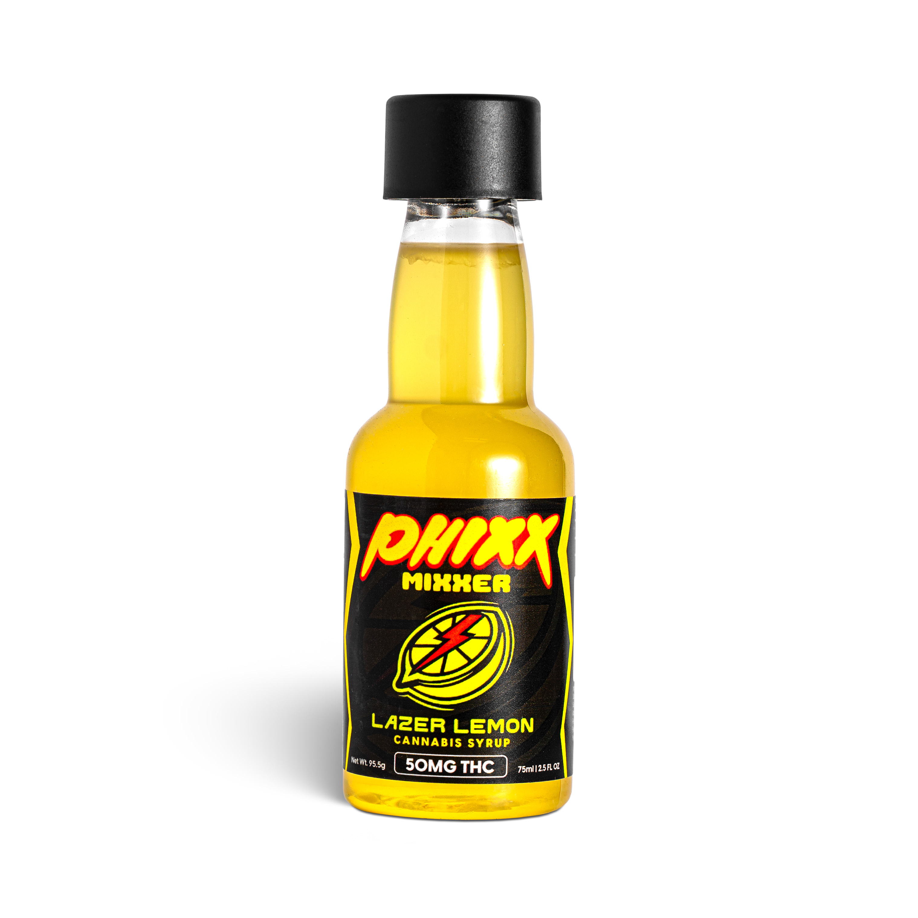 Photograph of product: Lazer Lemon Phixx Syrup - 50mg