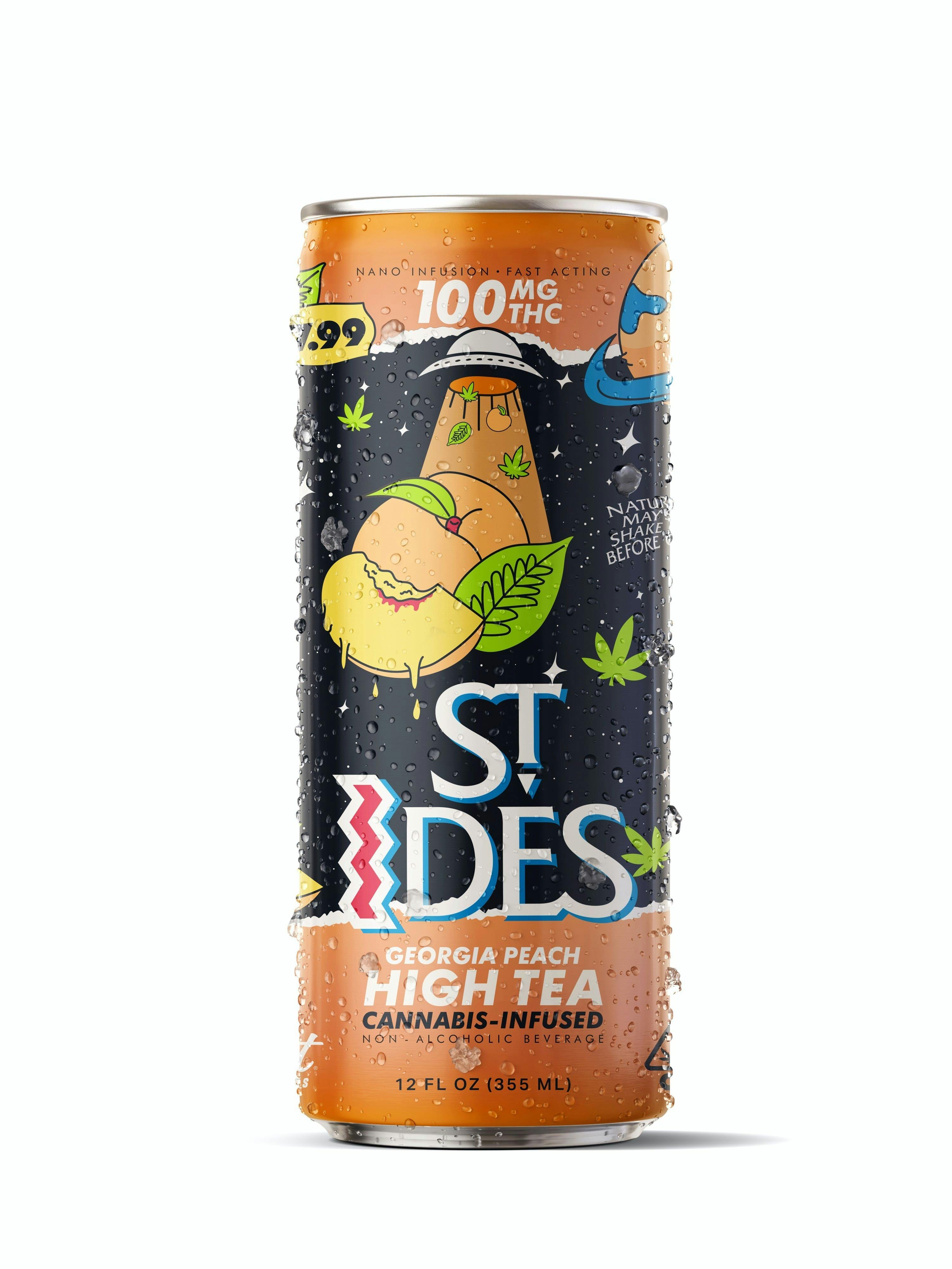 Photograph of product: GEORGIA PEACH | 12OZ HIGH TEA 100MG