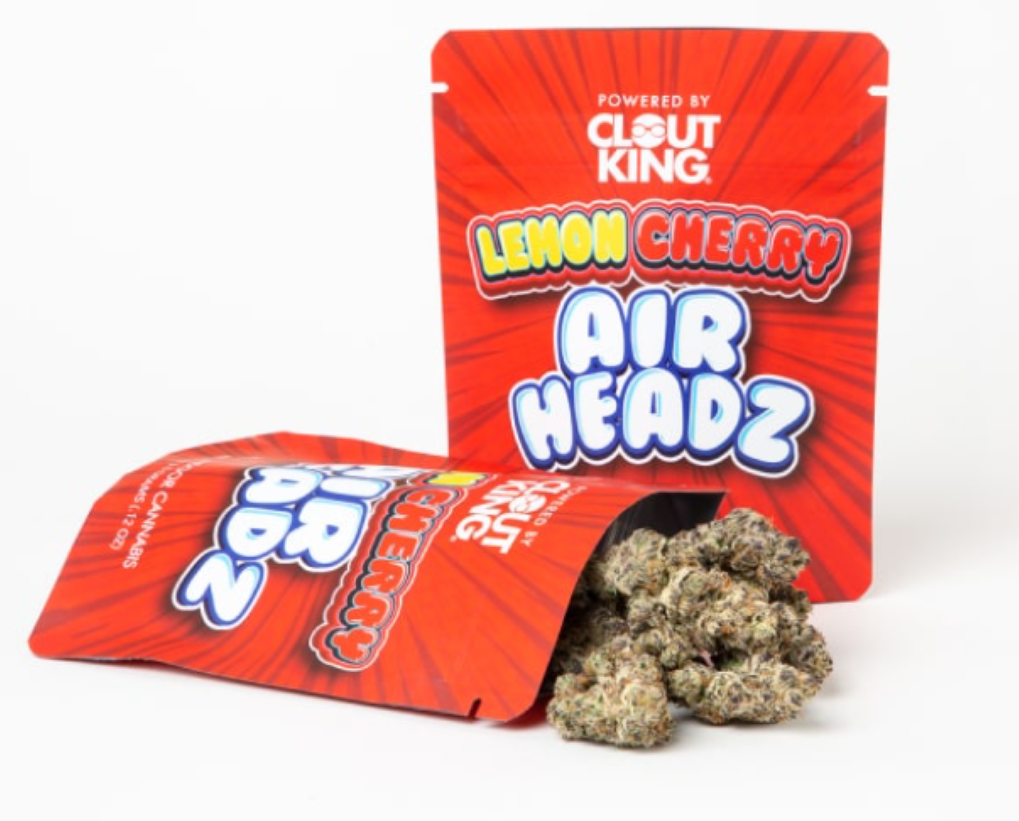 Photograph of product: Clout King - 3.5g Prepack - Lemon Cherry Airheadz
