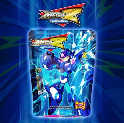 Photograph of product: Super Dope Mega Z Blue Prepack Rec - 3.5g