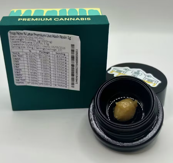 Photograph of product: Trop Now N Later | Live au chocolat Rosin