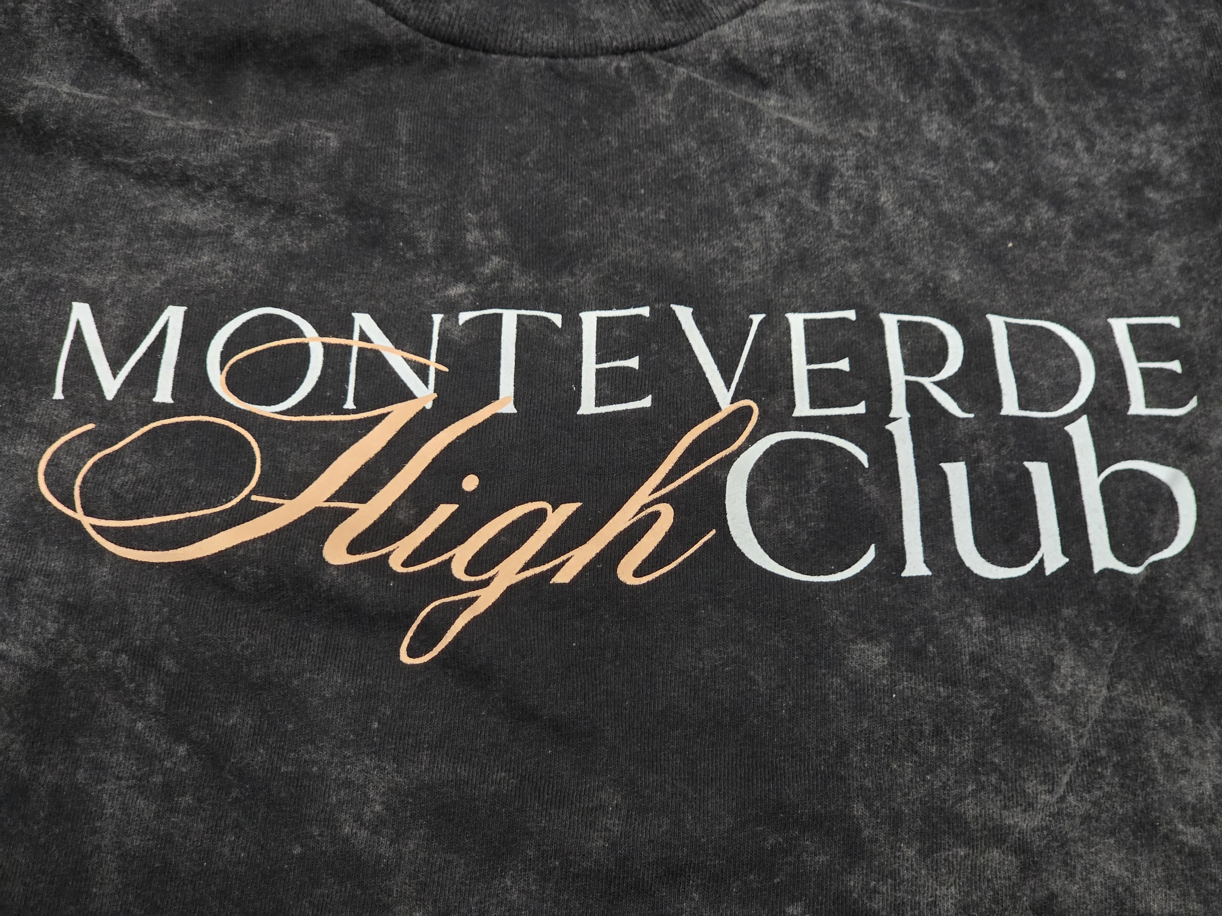Photograph of product: Monteverde High Club Smoke Stone Wash T-Shirt XL $25
