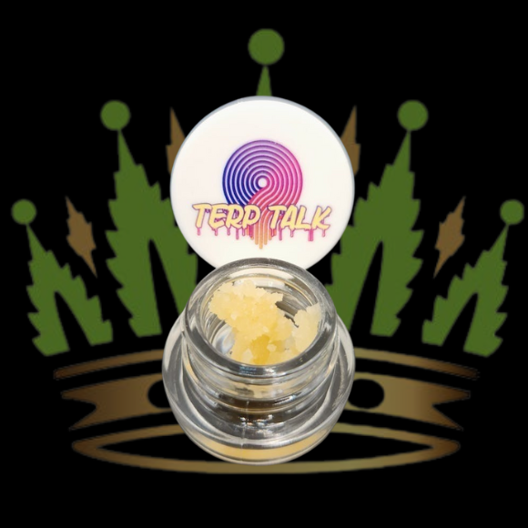 Photograph of product: Terp Talk Live Resin - Queen Of Diamonds