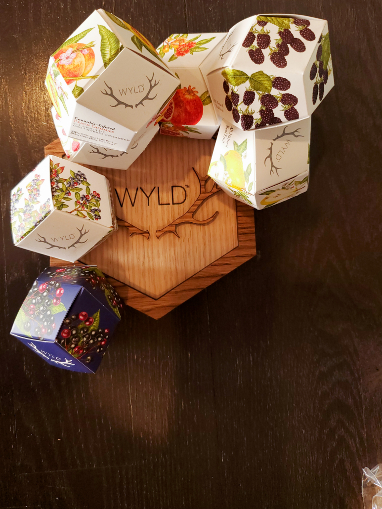 Photograph of product: Wyld | Pomegranate 1: ummies 100mg