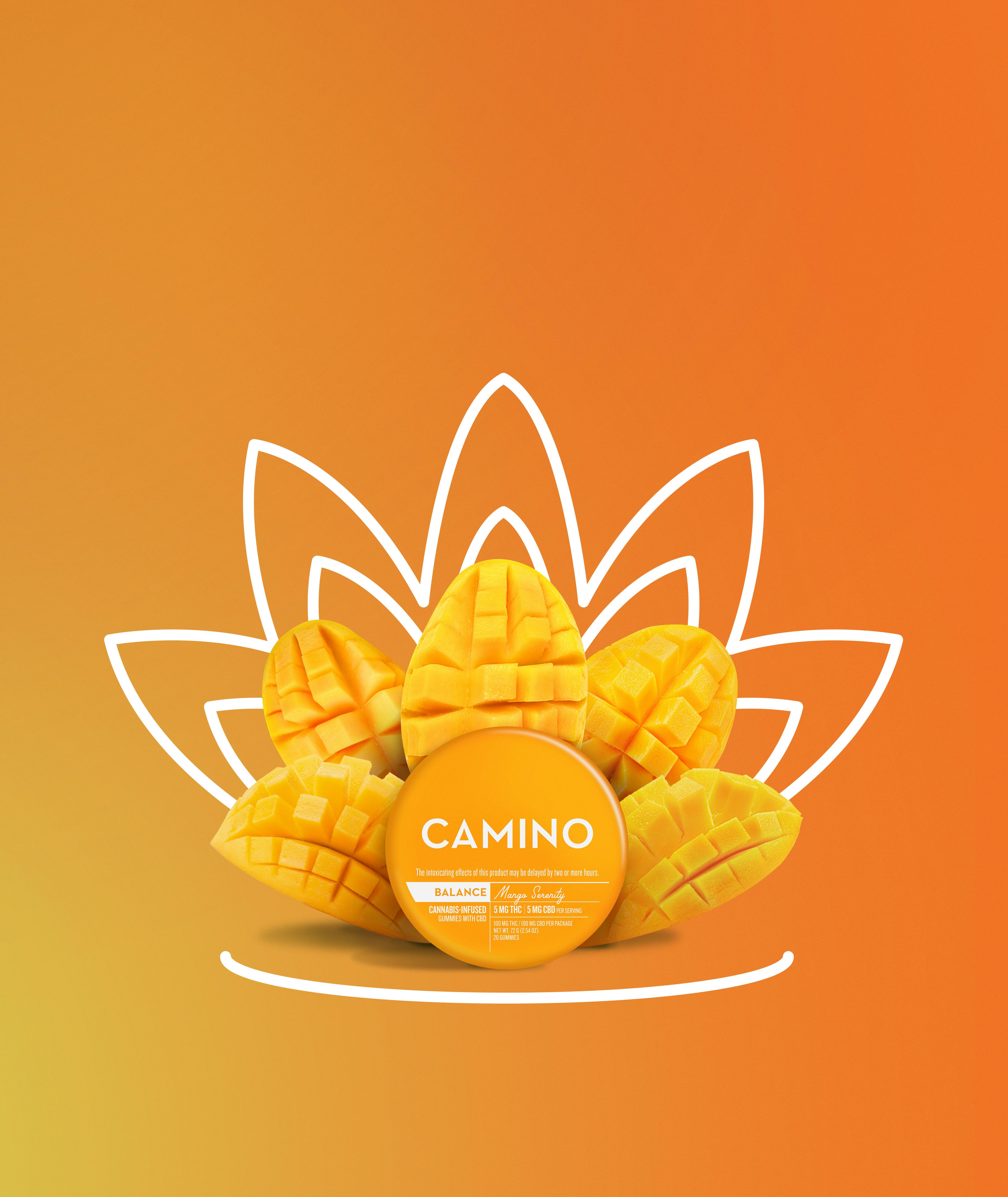 Photograph of product: MANGO SERENITY | BALANCE | 1:1 THC:CBD | 20PK