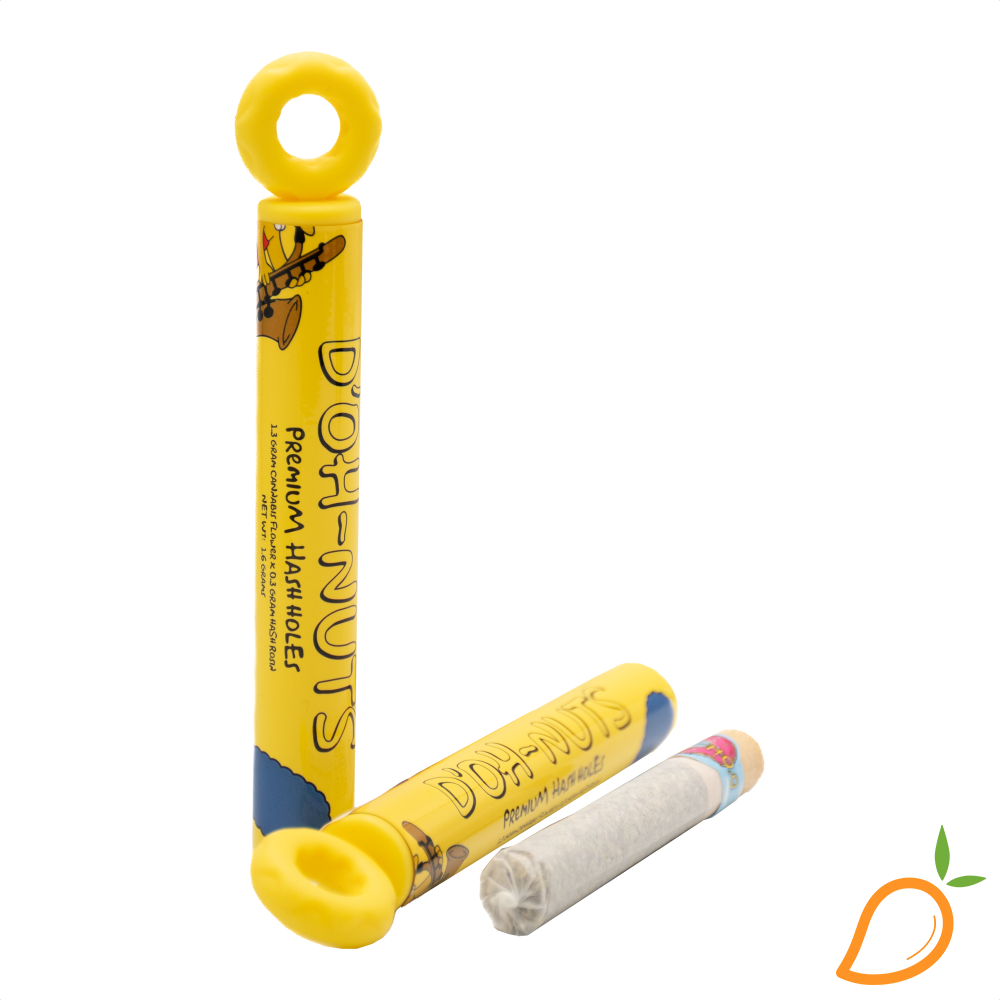 Photograph of product: 1.6g Godzilla Glue Infused Preroll D'Oh-Nuts