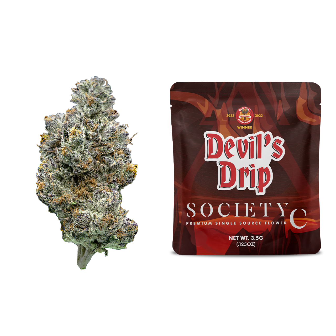 Photograph of product: Society C | Devil's Drip - 3.5g