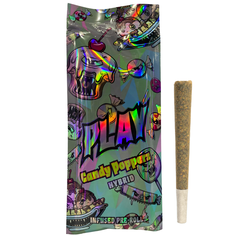 Photograph of product: Play | Candy Popperz Infused Pre-Roll