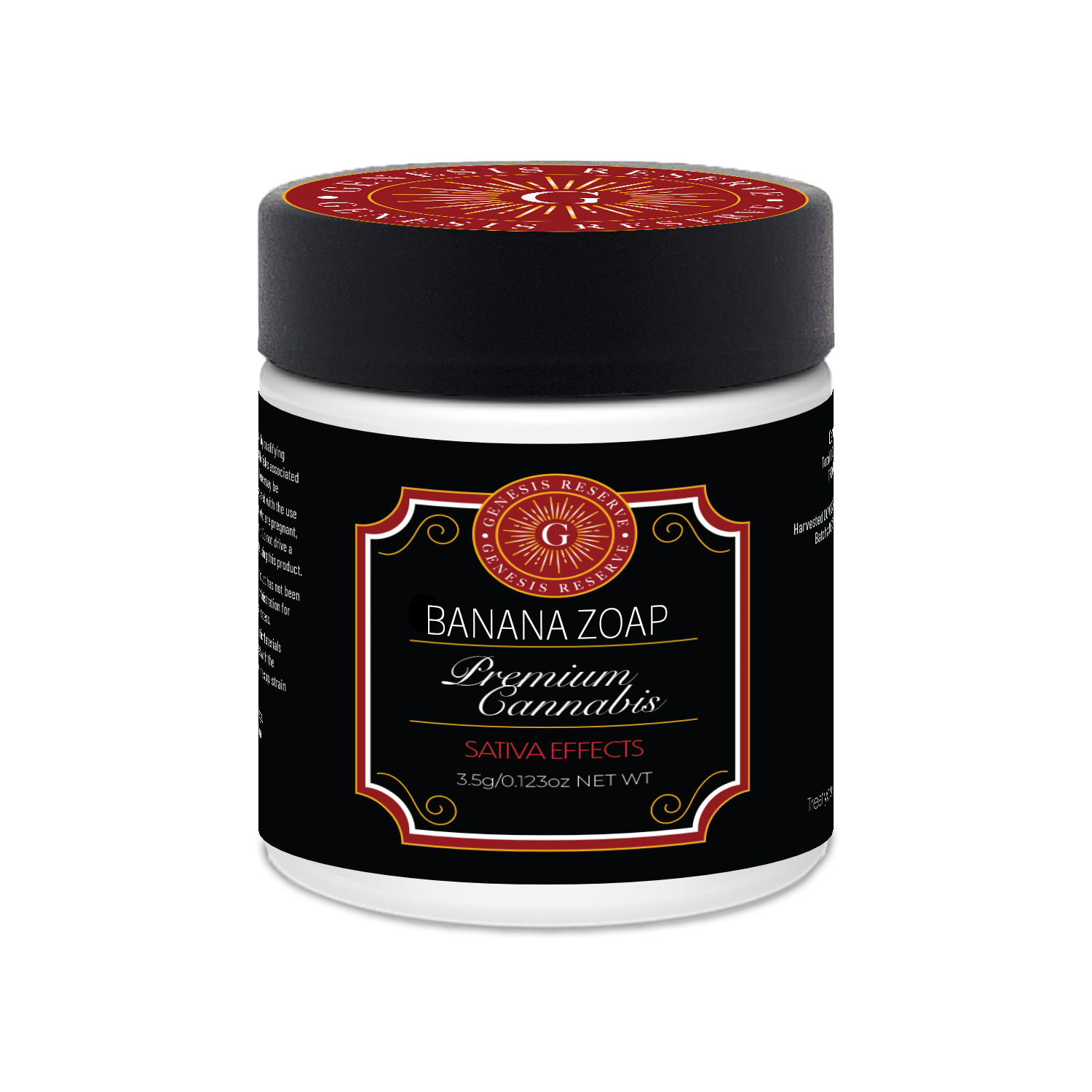 Photograph of product: Genesis Reserve Flower Banana Zoap - 3.5g