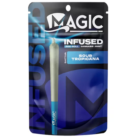 Photograph of Product: Magic Sour Tropicana Infused Preroll Rec