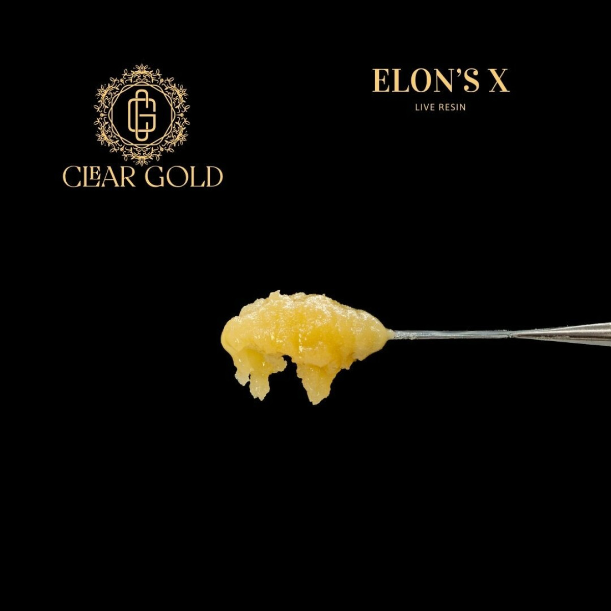 Photograph of product: Clear Gold 1g Live Resin - Elon's X