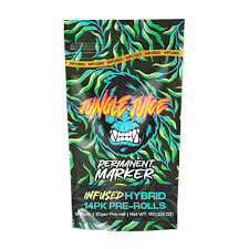 Photograph of product: Infused Pre-Roll | 14pk | Permanent Marker | 14g | Jungle Juice