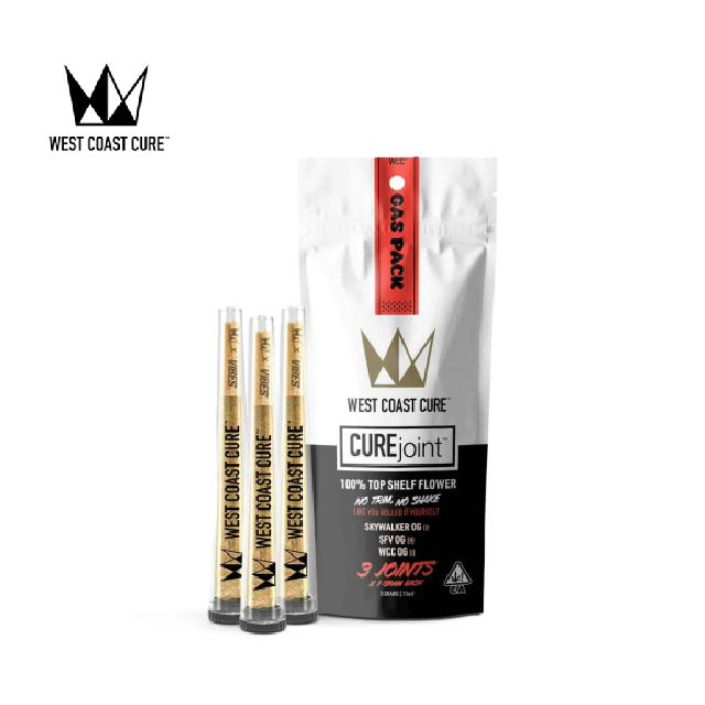 Photograph of product: GAS PACK 3G 3 PACK PREROLL