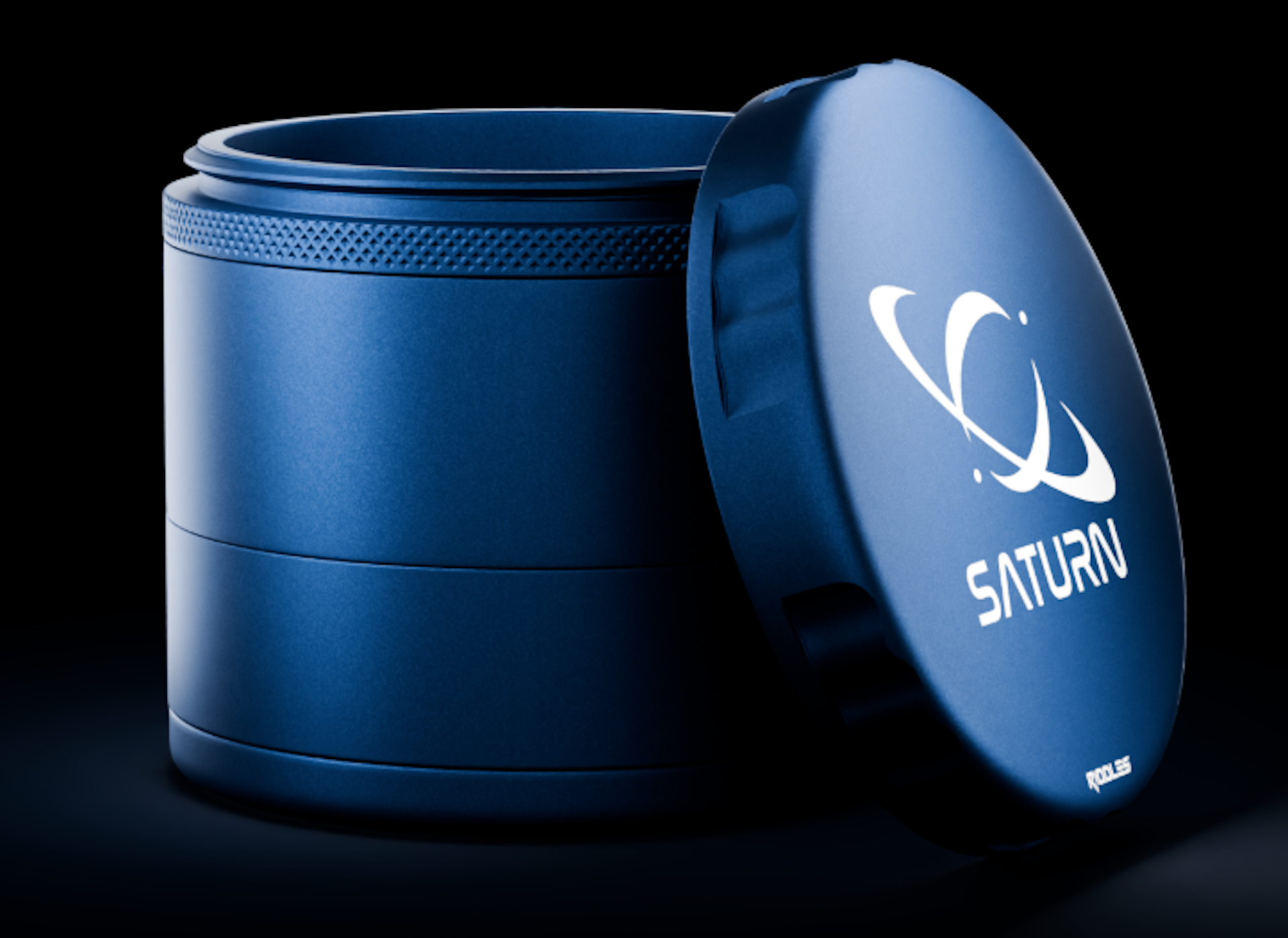 Photograph of product: Grinder - Saturn 5 PC Aluminum Grinder - 50mm