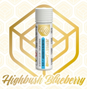 Photograph of product: Jersey Smooth - Highbush Blueberry 1g Vape Cart