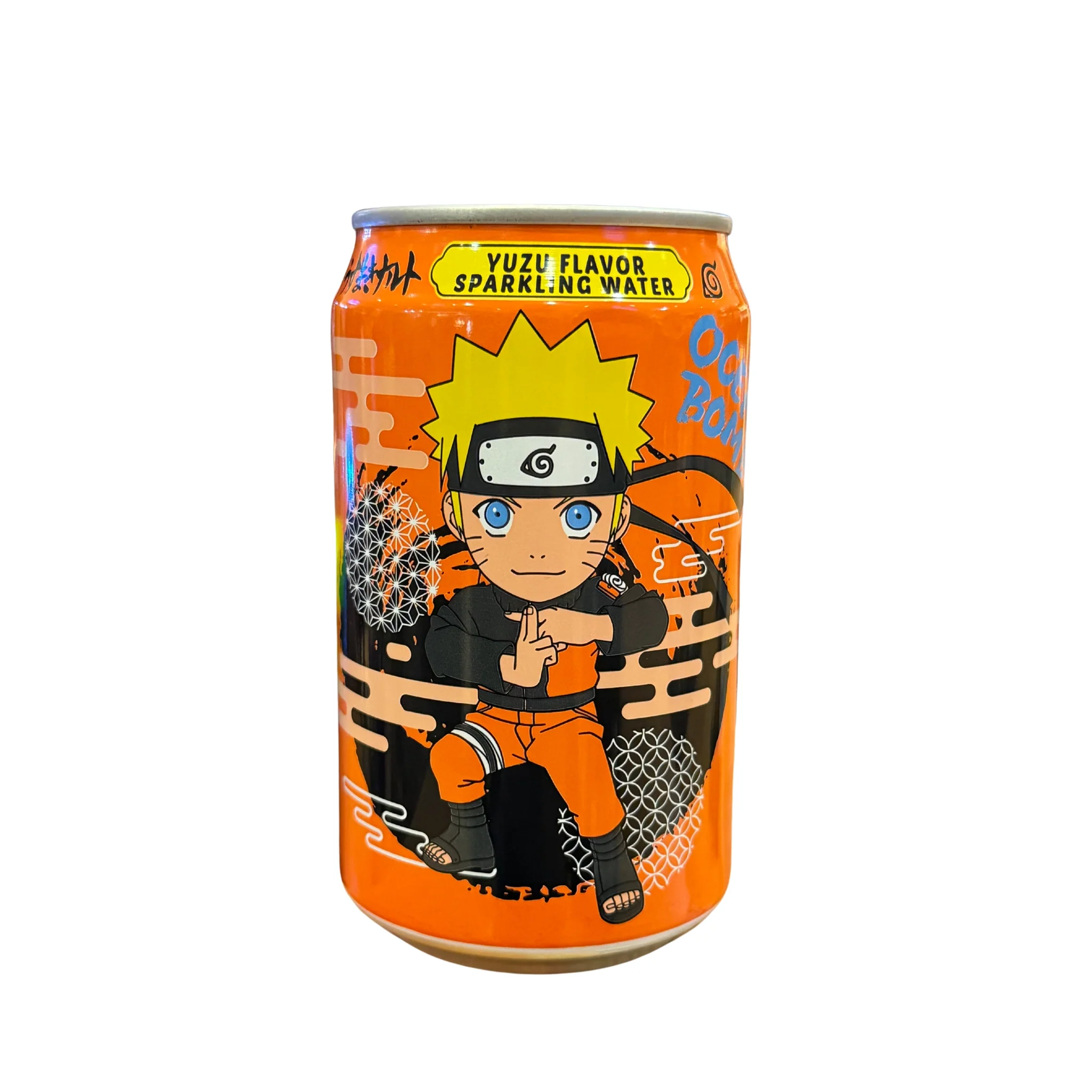 Photograph of product: Exotic Ocean Bomb Naruto - Yuzu Flavor Sparkling Water (Taiwan)