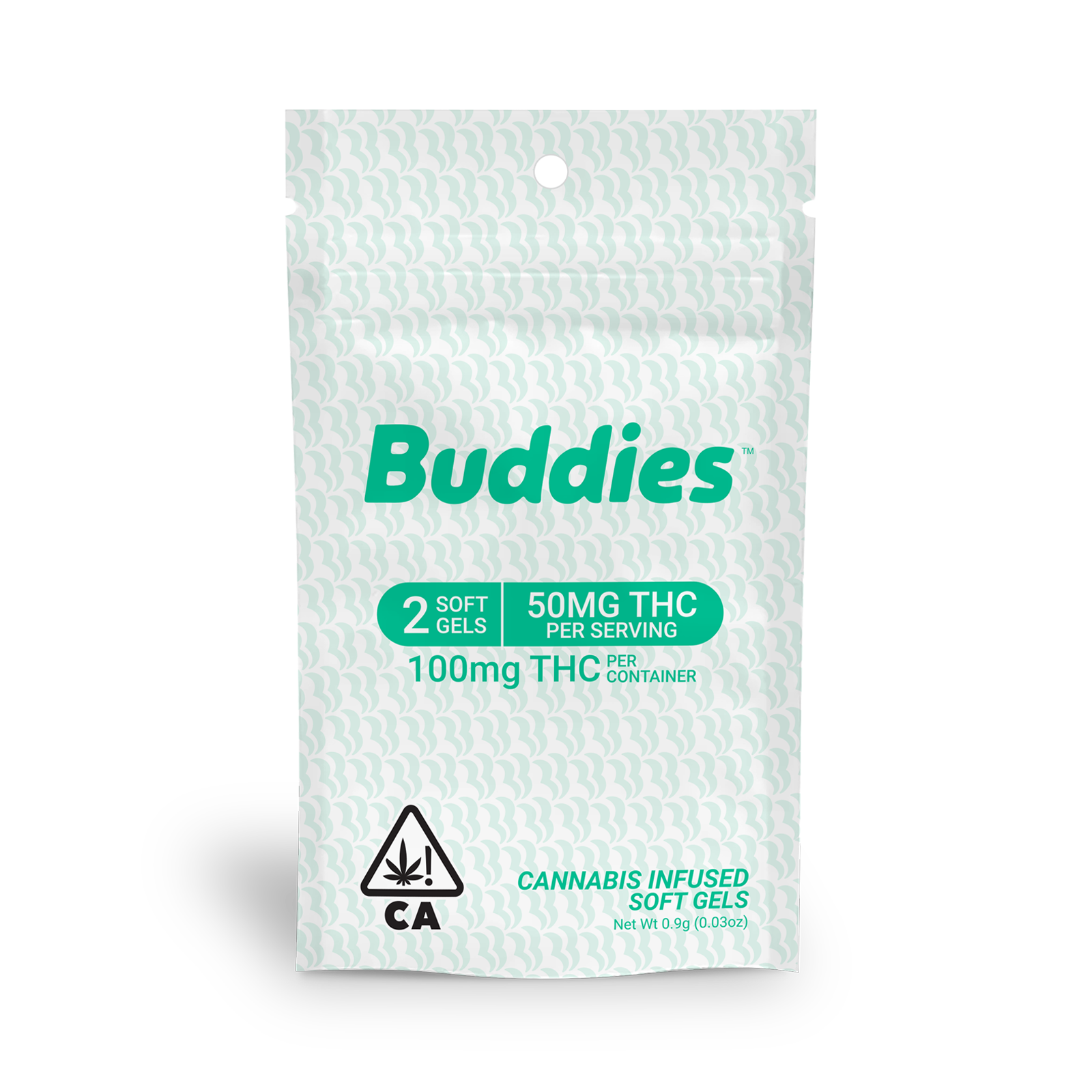 Photograph of product: Distillate TH-oui 50mg Capsules 2-pack | 100mg