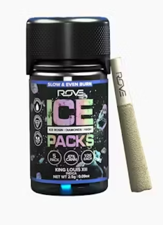 Photograph of product: King Louis XIII 5pk | Infused | Ice Rosin Diamonds au chocolat | Rove