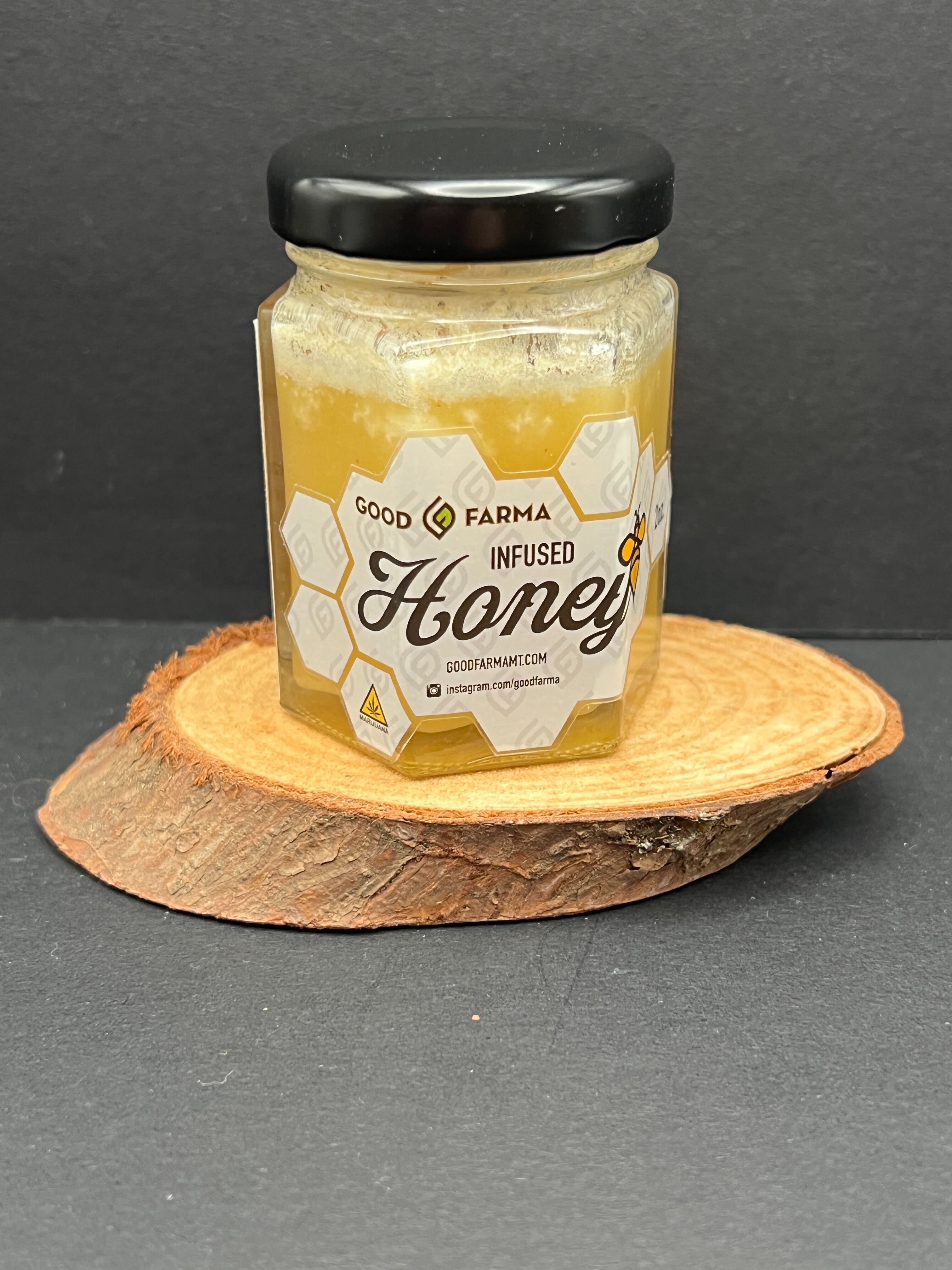 Photograph of product: 100mg Honey Jar - Good Farma
