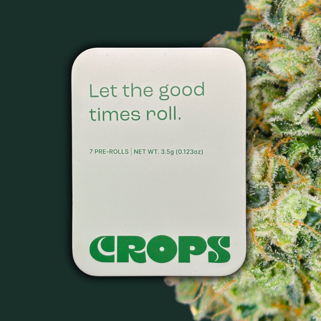 Photograph of product: Crops - Preroll - Starfire Chem BX - 0.5g - 7 Pack