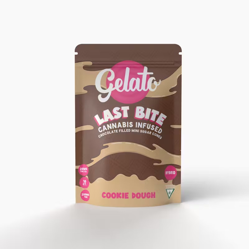 Photograph of product: Gelato: Cookie Dough  200MG Last Bites