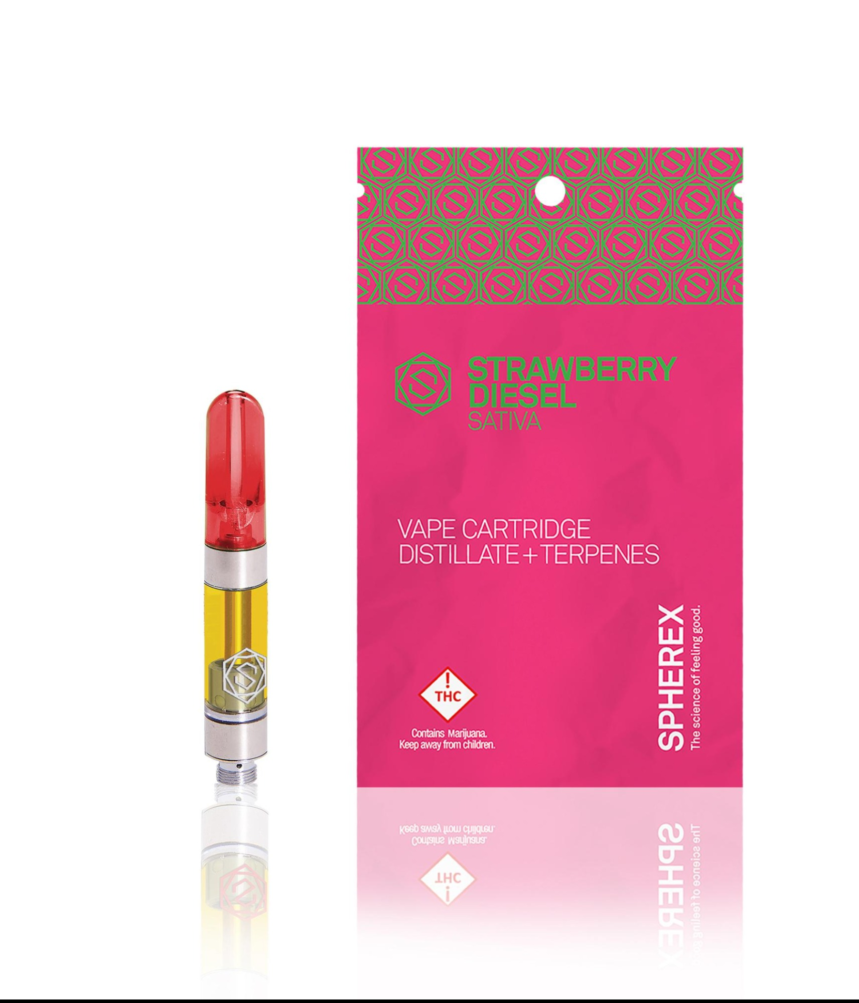 Photograph of Product: Spherex - (S) Vape - Strawberry Diesel