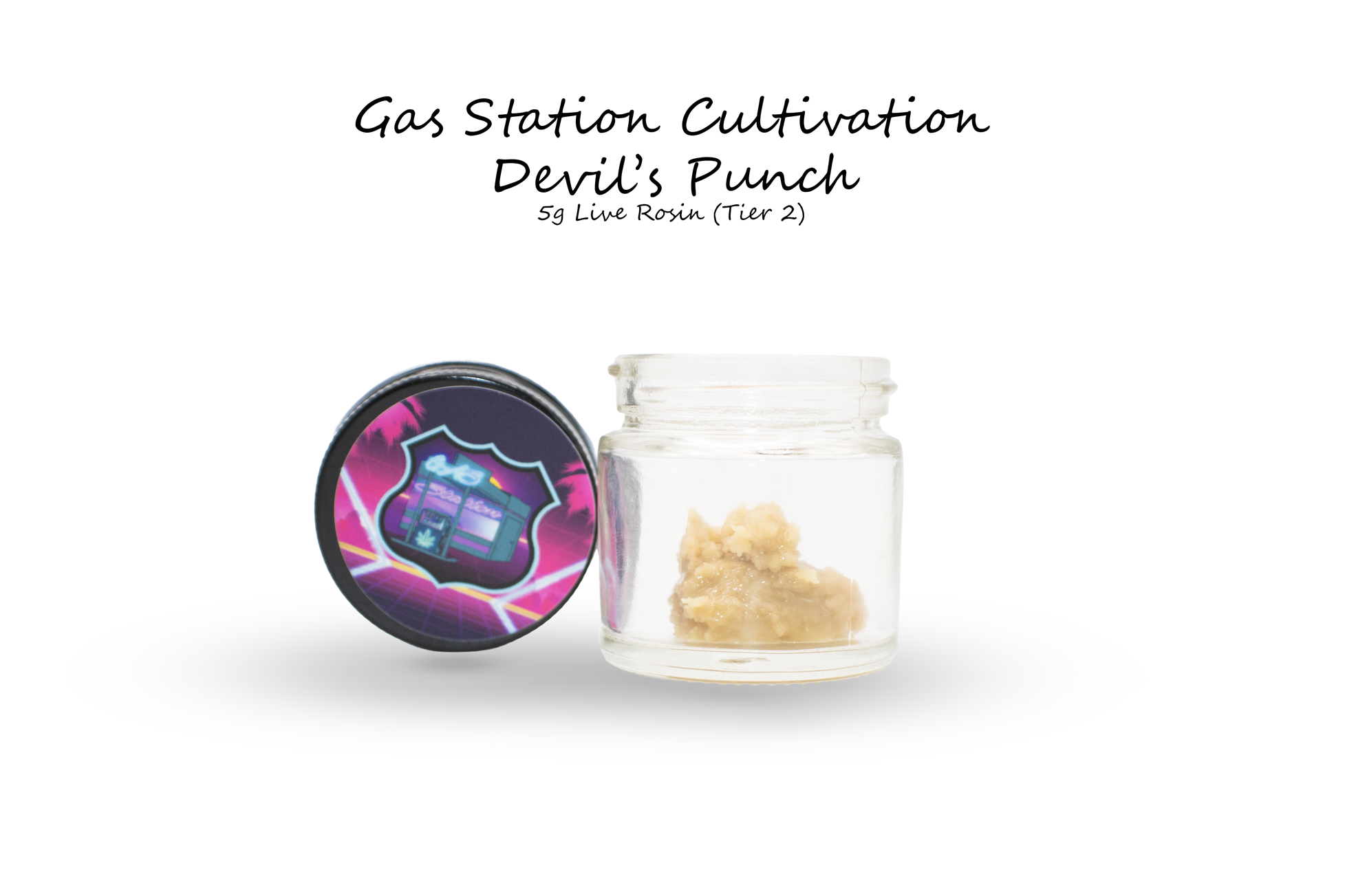 Photograph of product: Gas Station Cultivation | Devil's Punch | Live Rosin (Tier 2) | 5g