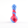 Photograph of product: LuvBuds | 4.25" Silicone Hand Pipe With Glass Bowl Assorted Colors