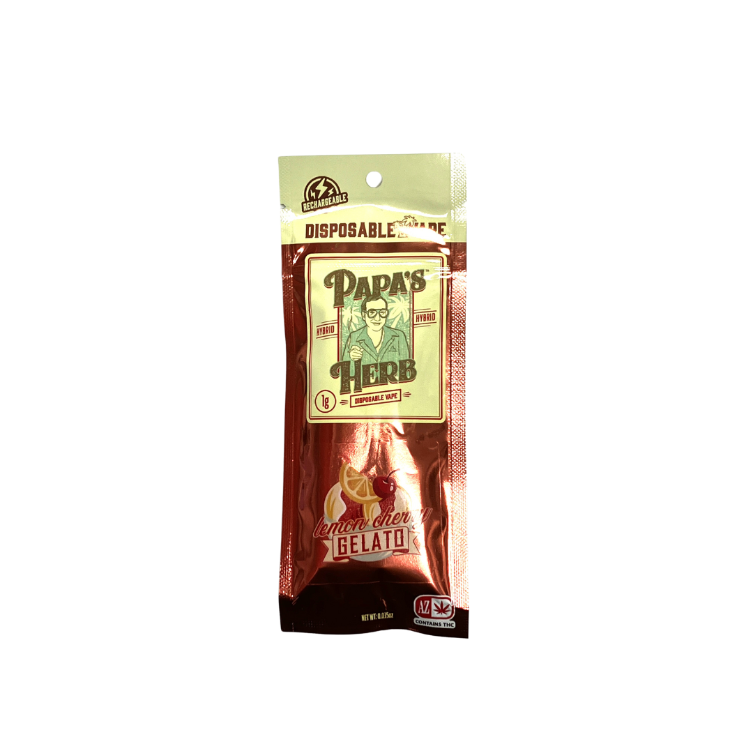 Photograph of product: Lemon Cherry Gelato Disposable (H) | 1000mg