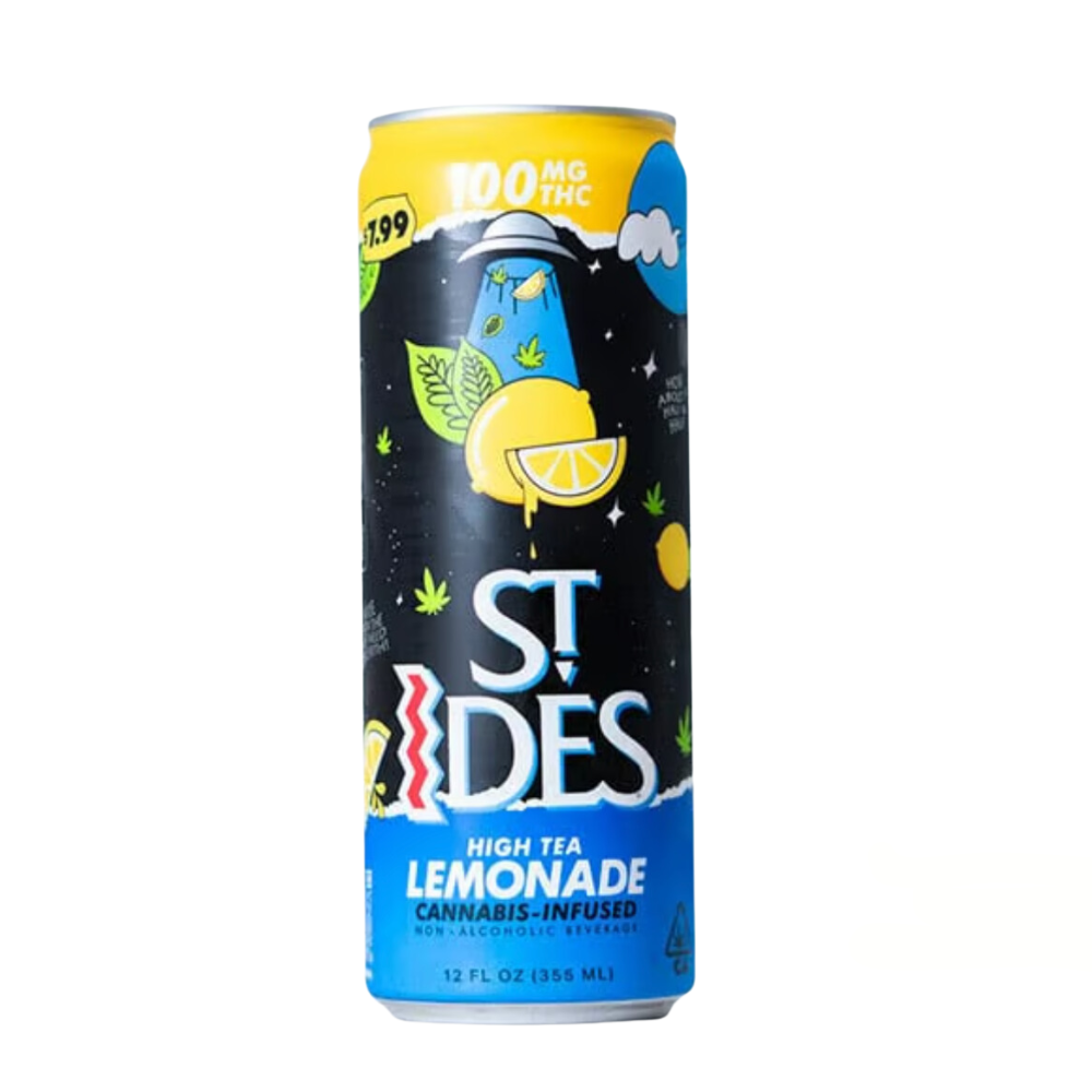 Photograph of product: ST IDES - LEMONADE-TEA | 12OZ HIGH TEA 100MG