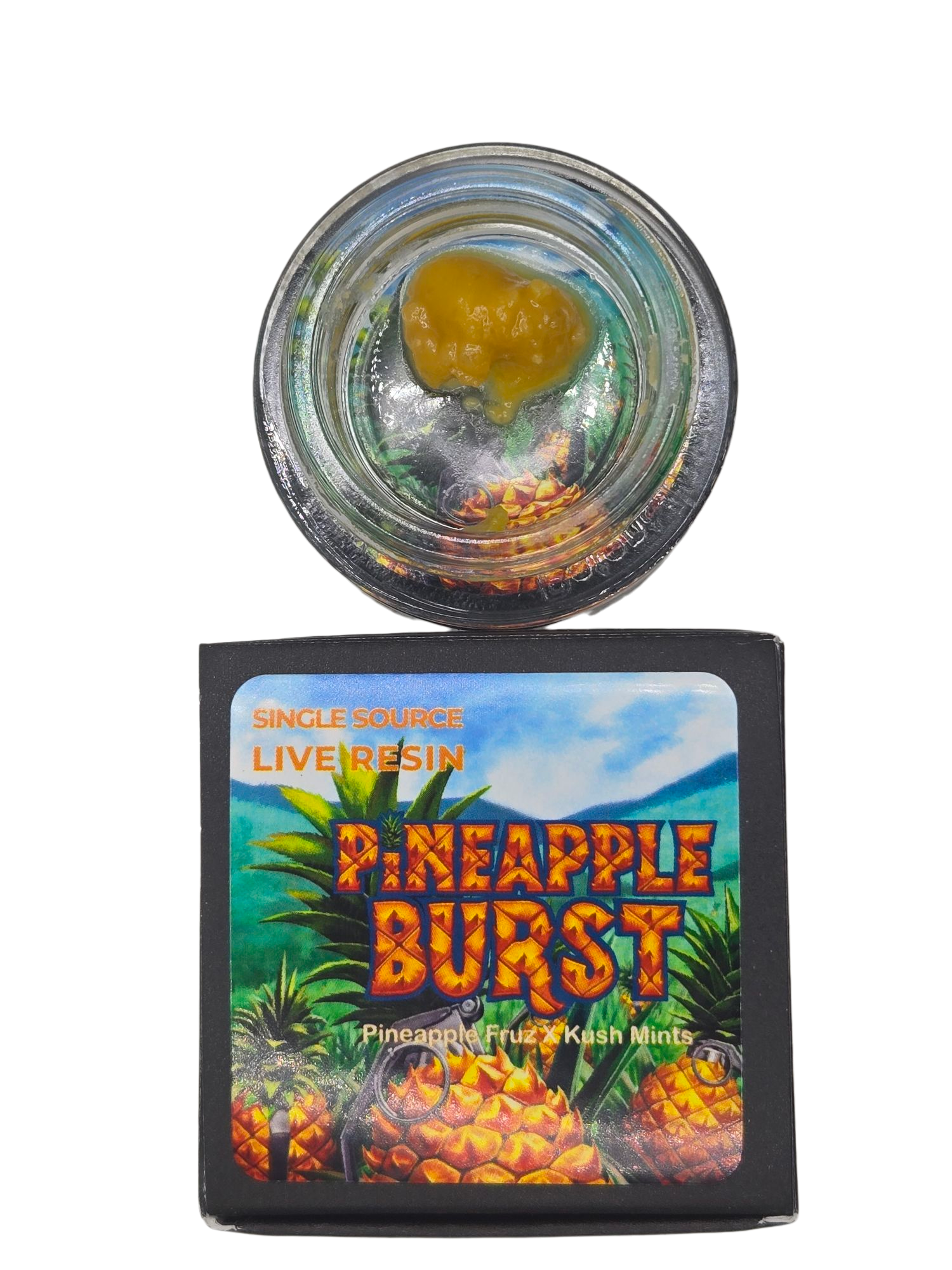 Photograph of product: Pineapple Burst | 1g Live Resin Badder