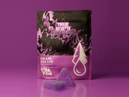 Photograph of product: True North - Gummies - Grape Escape 1:1 TH-oui/CBN - 200mg