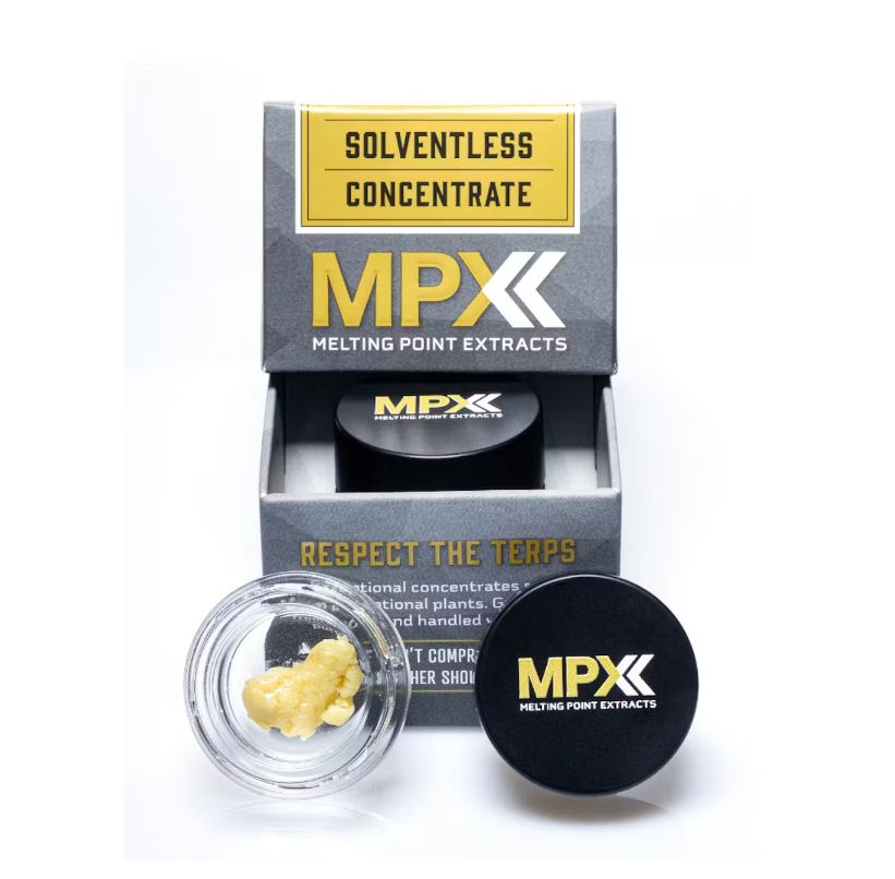 Photograph of product: Live Rosin - MPX - au chocolat Burger