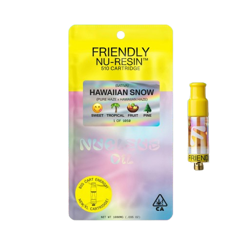 Photograph of product: Friendly | Hawaiian Snow Nucleus Cartridge | 1g