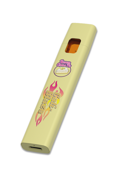 Photograph of product: Cali Blaze | Banana Cream Pie | 1G Live Resin Disposable Vape
