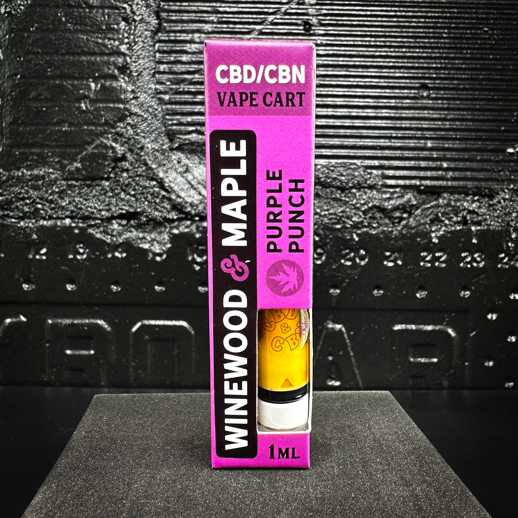 Photograph of product: Vape Cart | Purple Punch | CBD/CBN
