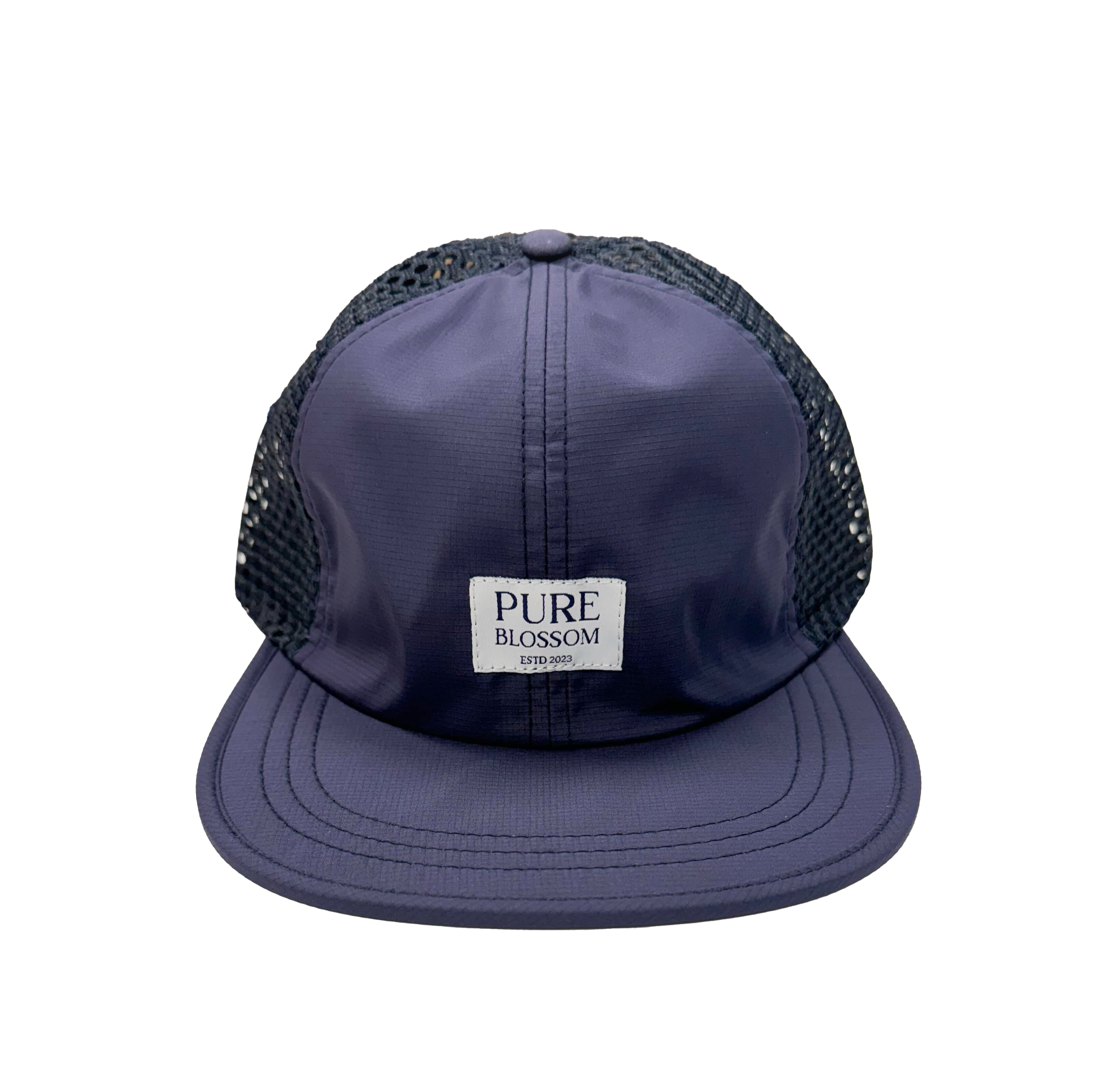 Photograph of product: Pure Blossom | Mesh Hat | Navy