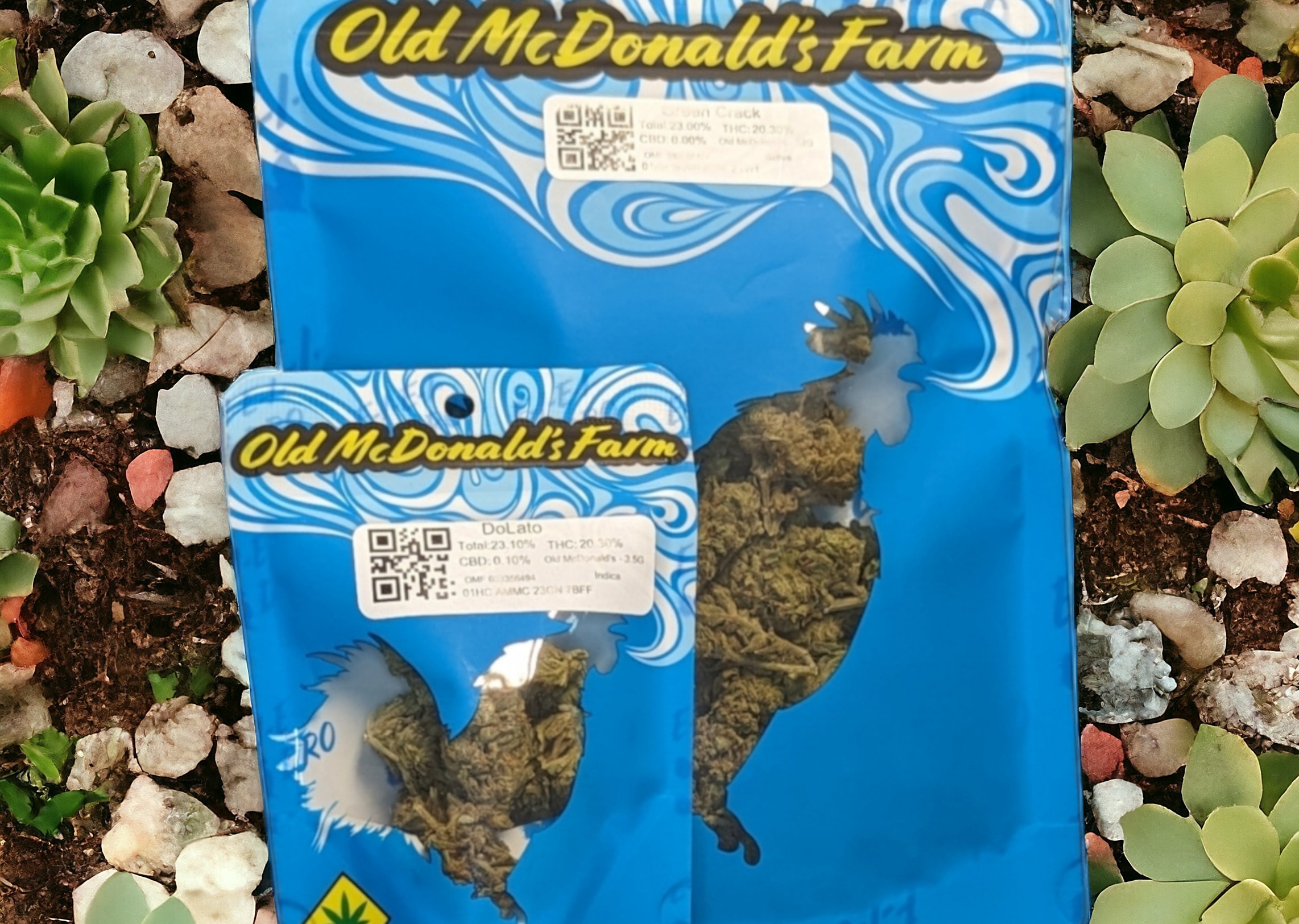 Photograph of Product: 28g Green Crack - Old McDonald